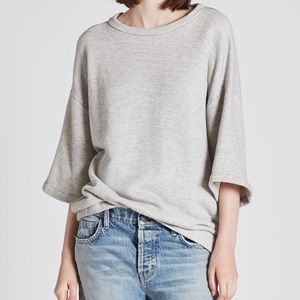 Current/Elliott The X Kimono Sweatshirt